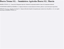 Tablet Screenshot of ibarratotana.com